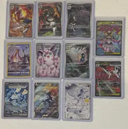 Pokemon LOT x11 illustration rare Cards Pokemon TCG NM Lot - Image 1