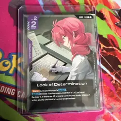 Gundam Tcg Look of Determination GD03-114 Card 2026 Newtype Event Promo - Image 1