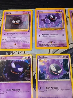 Pokemon Gastly Mixed Card Lot Of 9 !!! - Image 3