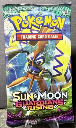 Pokemon "Guardians Rising" 10-Card Sealed Booster Pack (Tapu Koko) X1 - Image 1