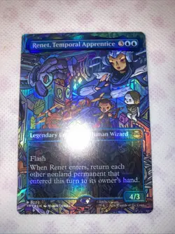 Renet, Temporal Apprentice (Borderless) Teenage Mutant Ninja Turtles Foil - Image 1