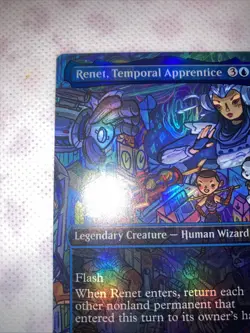 Renet, Temporal Apprentice (Borderless) Teenage Mutant Ninja Turtles Foil - Image 2
