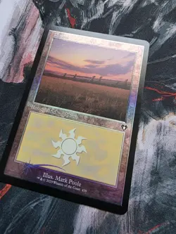 Plains () (Retro Frame) Commander Masters 439 NM FOIL - Image 2