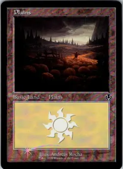 Magic | INR | Plains () (Retro Frame) | 289 | Foil | NM - Image 1