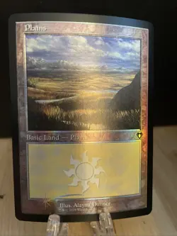 MTG Plains Retro Frame FOIL #437 Commander Masters CMM NM/M - Image 1