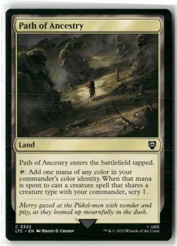 Path of Ancestry Commander: Lord Of The Rings MTG Magic NM - Image 1