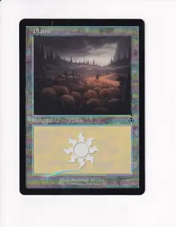 MAGIC THE GATHERING MTG INNISTRAD REMASTERED FOIL RETRO FRAME PLAINS 289 - Image 1