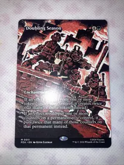 Doubling Season (Borderless) Teenage Mutant Ninja Turtles Source Material... - Image 1