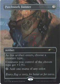 Patchwork Banner - Secret Lair Fallout - 2466 - NM Foil - Image 2