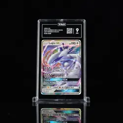 2018 Pokemon Sun & Moon Lost Thunder Lugia GX TAG 9 #159/214 - Image 1