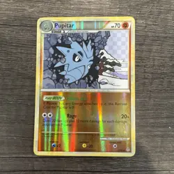 Pokemon Unleashed 38/95 Pupitar - Reverse Holo - Near Mint - Image 1