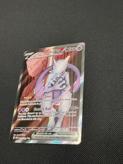 Pokemon TCG Team Rockets Mewtwo EX 213/182 Ultra Rare Destined Rivals - Image 2