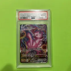 2021 Pokemon SWSH Fusion Strike Secret #269 FA New VMAX PSA 10 GEM MINT - Image 1