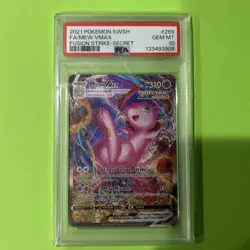 2021 Pokemon SWSH Fusion Strike Secret #269 FA New VMAX PSA 10 GEM MINT - Image 3