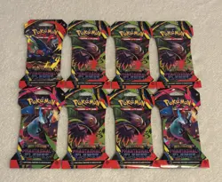 Pokemon Phantasmal Flames Booster Packs x8 Sealed Lot Mega Evolution Rare Set - Image 1