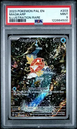 2023 Pokemon Pal EN-Paldea Evolved Magikarp Illustration Rare PSA 9 #203 - Image 1