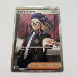 Boss’s Orders 256/217 Ultra Rare Full Art Pokemon TCG Ascended Heroes - Image 2