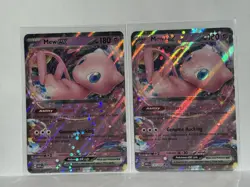 Pokemon TCG Scalet & Violet 151 Mew ex 151/165 Double Rare x2 - Image 1