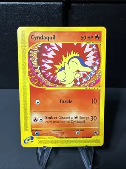 Pokemon Cyndaquil Expedition Base Set 105/165, Regular MP Condition - Image 1