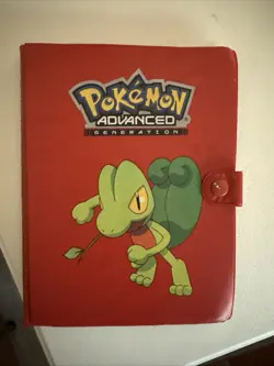 Pokemon Advanced Generation 2x2 Binder 2003 Toysite Treecko - Image 1