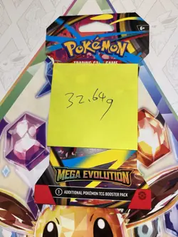 (VERY HEAVY) 32.64g Pokemon TCG Mega Evolution Sleeved Booster Pack (SEALED)✅ - Image 2