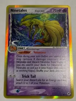 Pokemon Ninetales 8/101 Delta Species Holo EX Dragon Frontiers 2006 Holo - Image 1