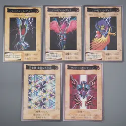 Yu-Gi-Oh BANDAI Harpie Lady 1 2 3 Cyber Shield Elegant Egotist N-E Japanese t103 - Image 1