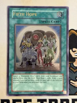 Fifth Hope TAEV-EN045 Ultimate Rare Unlimited YuGiOh! - Image 3