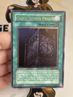 Clock Tower Prison Ultimate Rare EOJ-EN048 Unlimited YuGiOh! LP EURO - Image 2