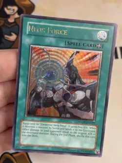 Neos Force Ultimate Rare Unlimited STON-EN039 Yu-Gi-Oh! VLP EURO - Image 2