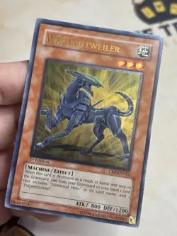 Wroughtweiler CRV-EN012 Ultimate Rare 1st Edition YuGiOh! NM - Image 2