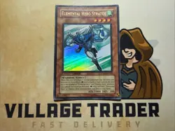 Elemental Hero Stratos - Ultra Rare - JUMP-EN012 Limited Edition Yugioh LP - Image 1