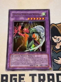 Elemental Hero Flame Wingman TLM-EN035 Ultra 1st Edition Yu-Gi-Oh! NM - Image 2