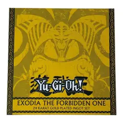 Yu-Gi-Oh! - Exodia the Forbidden One - 24k Gold Plated Ingot Set Limited Edition - Image 1