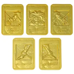 Yu-Gi-Oh! - Exodia the Forbidden One - 24k Gold Plated Ingot Set Limited Edition - Image 5