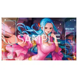One Piece Card Game Nefertari D. Vivi Playmat & OP13-012 R Set - Image 4