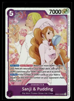 One Piece TCG - EB02: Anime 25th Collection #EB02-035 Sanji & Pudding - Image 1