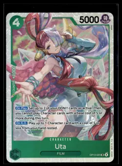 One Piece TCG - OP13 - Carrying On His Will #OP13-023 Uta - Image 1
