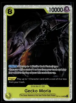 One Piece TCG - OP14 - The Azure Sea's Seven #OP14-104 Gecko Moria - Image 1