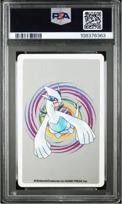 2000 POKEMON SILVER VERSION PLAYING CARDS 3 OF SPADES #058 GROWLITHE PSA 10 - Image 2