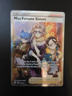 Pokemon TCG SWSH Lost Origin Miss Fortune Sisters 194/196 Ultra Rare Card - Image 1