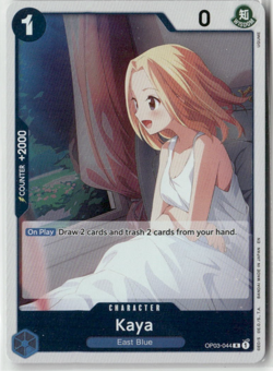KAYA OP03-044 Foil One Piece PILLARS OF STRENGTH OPCG TCG Anime Card - Image 1