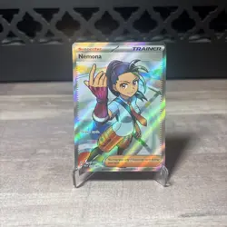 Nemona Ultra Rare SV: Paldean Fates 229/091 NM Pokemon Card TCG - Image 1