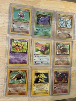 9 Pokemon Cards - Top 3 Holos And 6 First Edition Pokemon Cards - Image 2