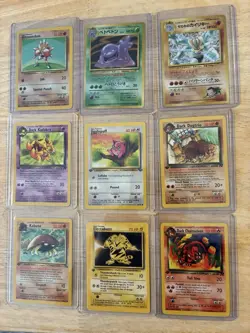 9 Pokemon Cards - Top 3 Holos And 6 First Edition Pokemon Cards - Image 3