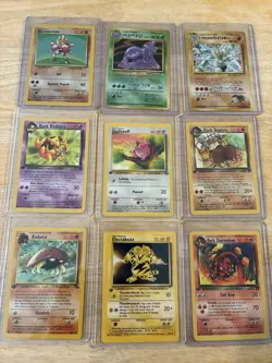 9 Pokemon Cards - Top 3 Holos And 6 First Edition Pokemon Cards - Image 4