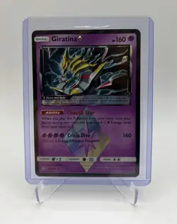 Pokemon Giratina Prism Star Prism Rare Holo 58/156 Sm-Ultra Prism Card - Image 1