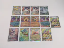 Pokemon Tcg Ascended Heros Card Lot Of 13 IRs Exs Full Art & Double Rare Mint - Image 1
