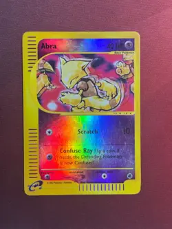 ABRA 93/165 Expedition REVERSE HOLO RH E-Series E-Reader Pokemon TCG card VLP-NM - Image 1
