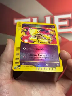 ABRA 93/165 Expedition REVERSE HOLO RH E-Series E-Reader Pokemon TCG card VLP-NM - Image 2